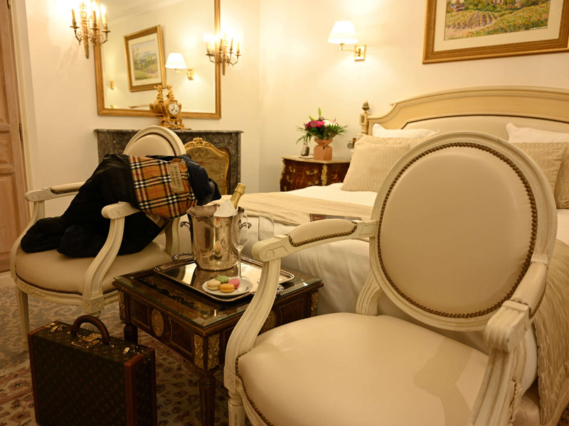 La Villa Eugène - Room Deluxe terrasse - Luxury hotel in Épernay